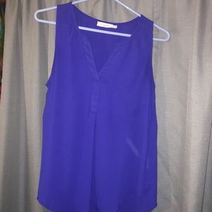 Royal blue tank top